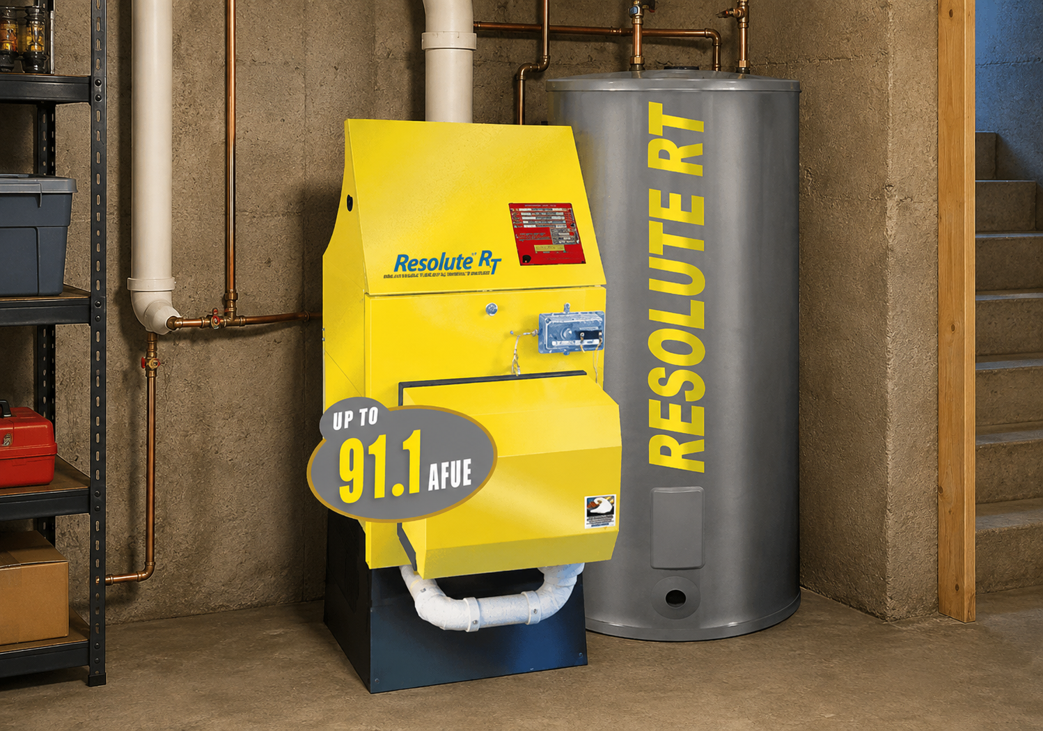 Energy Kinetics System 2000 high-efficiency heating boiler